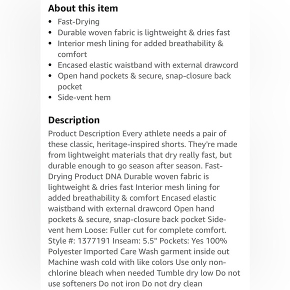 Men's Under Armour Icon Volley Shorts - XL - Picture 8 of 12